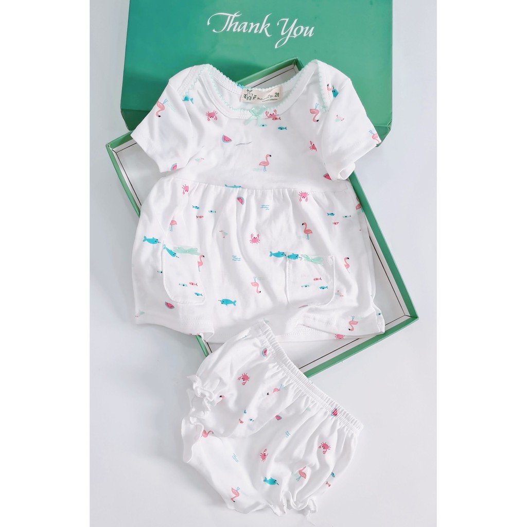 [Hàng Mới Về] Baby Doll Cho Bé, Chất Cotton Mịn, Mát, 1-6T, Váy xinh, Thấm Hút Mồ Hôi Tốt, Váy Đẹp, Đầm Cho Bé Gái.