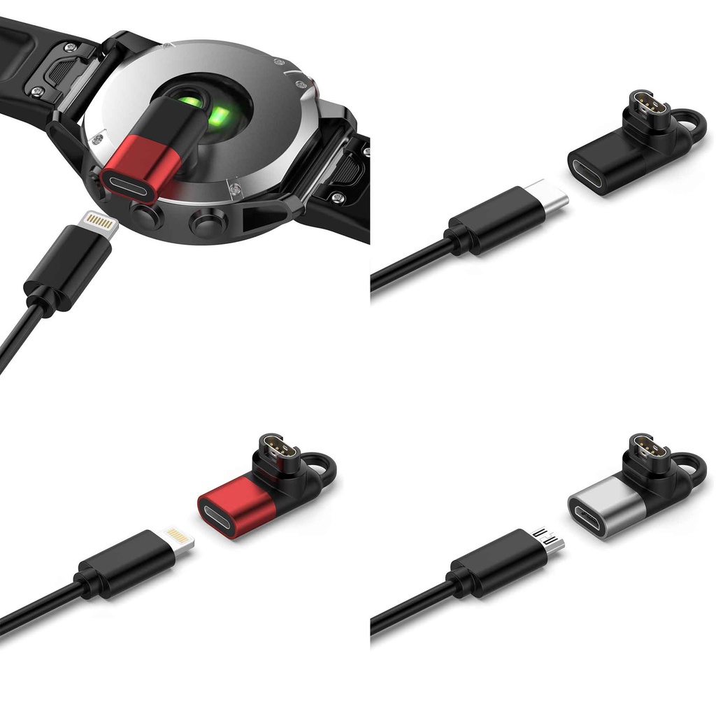 Bộ Chuyển Đổi Sạc Đồng Hồ Garmin Fenix 7 7s 7x 6 6s 6x 5 5s 5x instinct 2S Venu 2 plus EPIX