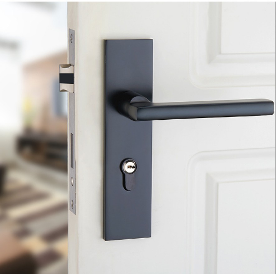 Khóa cửa tay gạt hợp kim nhôm Canadi MS7