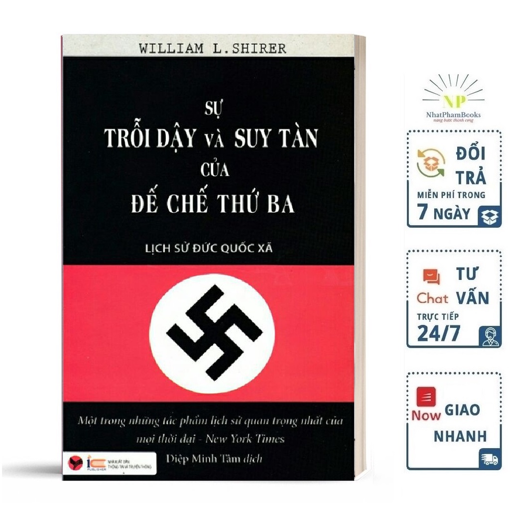 Sách - Sự trỗi dậy và suy tàn của đế chế thứ 3 - Tái bản 2018