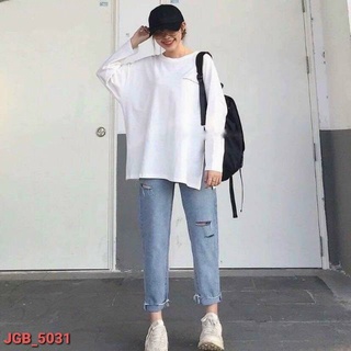 Quần jeans baggy nữ dáng basic Kanimi chất đẹp - QJ02