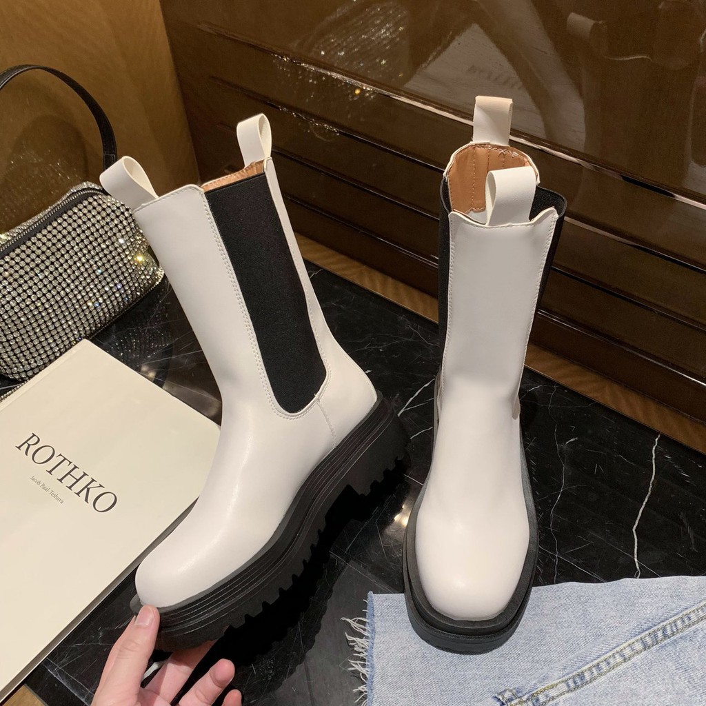 Giày Bốt Martin Cổ Thấp Đế Dày Thời Trang Anh Quốc 2020 Cho Nữ | BigBuy360 - bigbuy360.vn