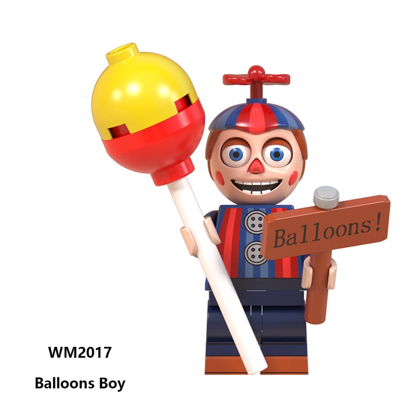 Bộ Đồ Chơi Lắp Ráp Mô Hình Nhân Vật Five Nights at Freddy Mini