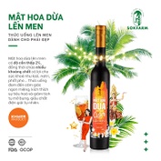 Cider Mật Hoa Dừa sokfarm Lên Men tự nhiên 375ml/ Chai