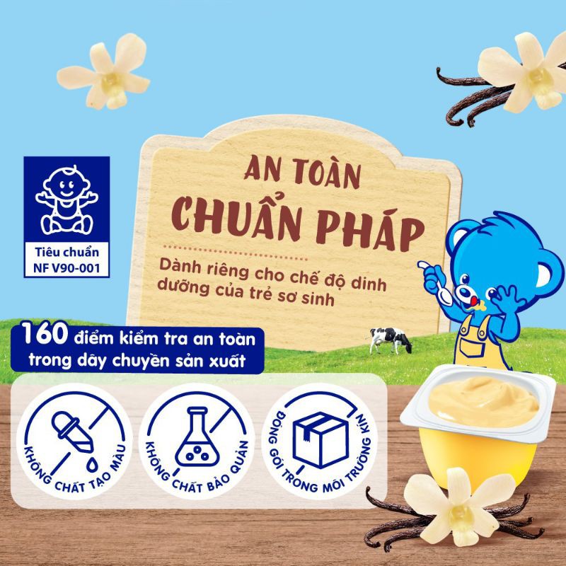 Lốc 6 hộp váng sữa Nestle P'tit (60gr/hộp) date 09/2022 nhập khẩu chính hãng