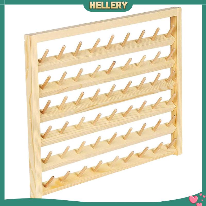 Giá Đỡ Cuộn Chỉ Thêu Treo Tường 54 Cuộn Tiện Lợi