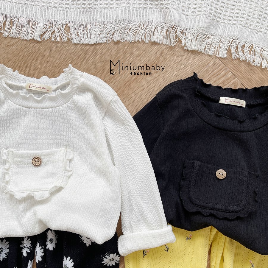 Bộ đồ dài tay quần dài thu đông hoa cúc cho bé gái chất liệu 100% cotton, set quần áo trẻ em miniumbabyfashion SB1284