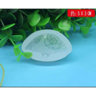 khuôn resin hình quạt