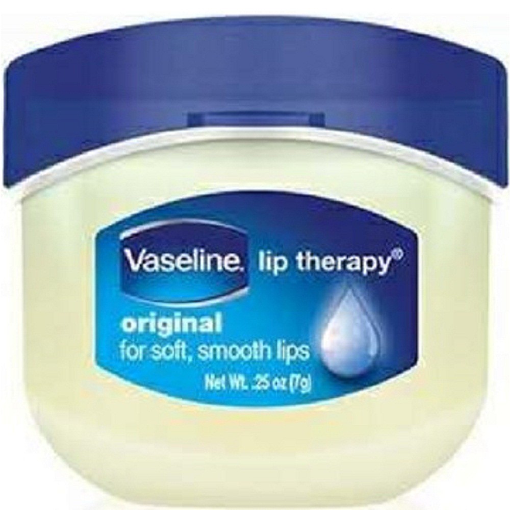 Sáp Dưỡng môi Vaseline Original 7g màu xanh