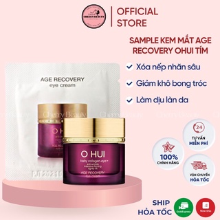 Combo 10 gói kem mắt chống lão hoá Ohui Age Recovery date 2024
