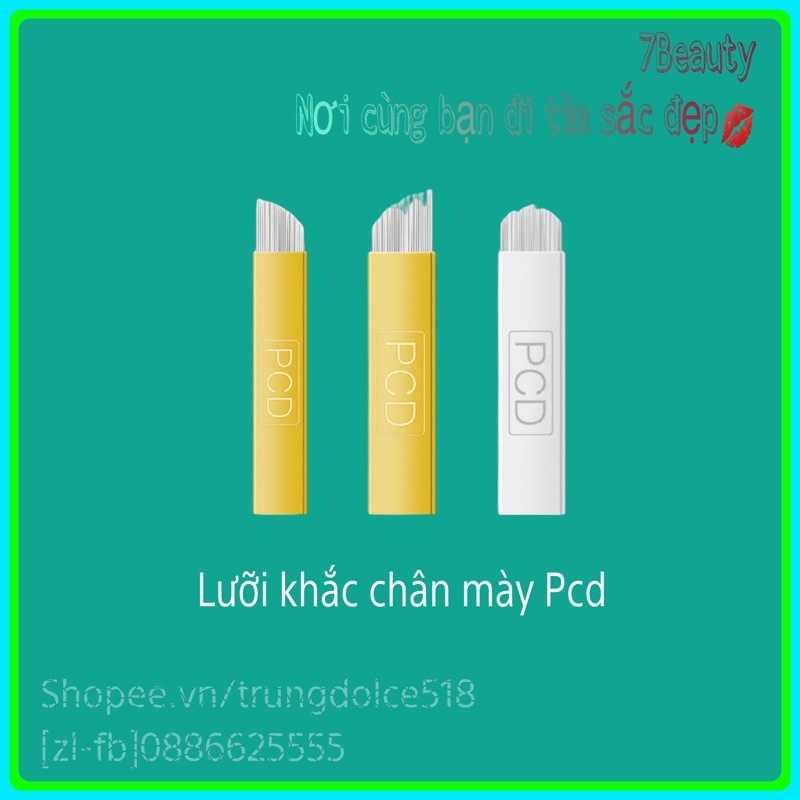 Dao khắc PCD - phun xăm thẩm mỹ