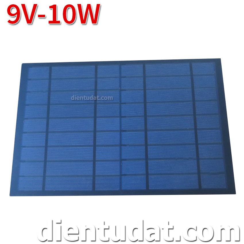 Pin năng lượng mặt trời Solar Panel 9V - 10W