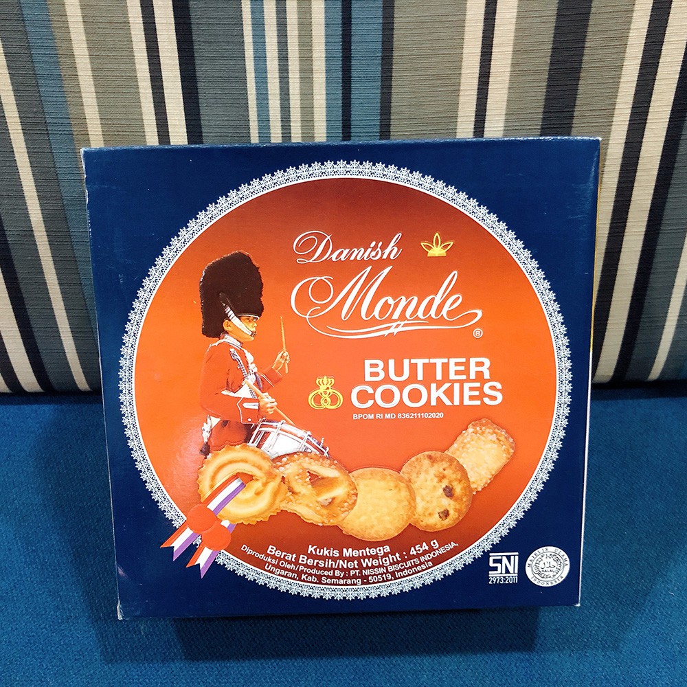 [ HÀNG TẾT 2021 - BÁNH NGON, HỘP SANG TRỌNG ] Hộp thiếc 454 gr Bánh Quy Bơ Danish Monde Đan Mạch (Date: 10/2021) | BigBuy360 - bigbuy360.vn