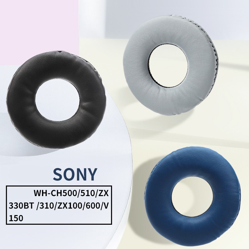 Đệm Xốp Phối Da Bọc Đầu Tai Nghe Thay Thế Cho SONY WH CH500 510 ZX330BT 310 ZX100 600 V150