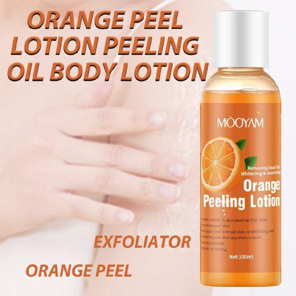 [Hàng mới về] Lotion dạng lột làm sạch sáng da hương cam