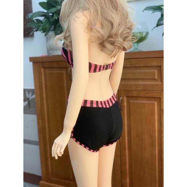Bikini 2 mảnh sọc gọng nâng siêu xinh ( Hàng có sẵn video + hình thật ₫