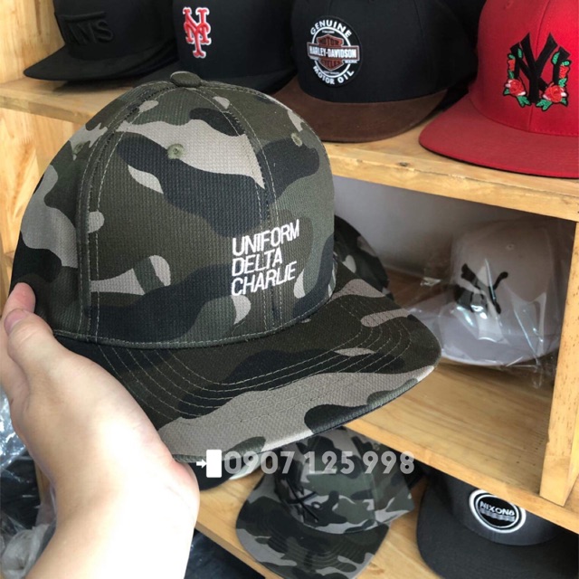 Nón snapback màu lính logo UDC/ RAIDERS