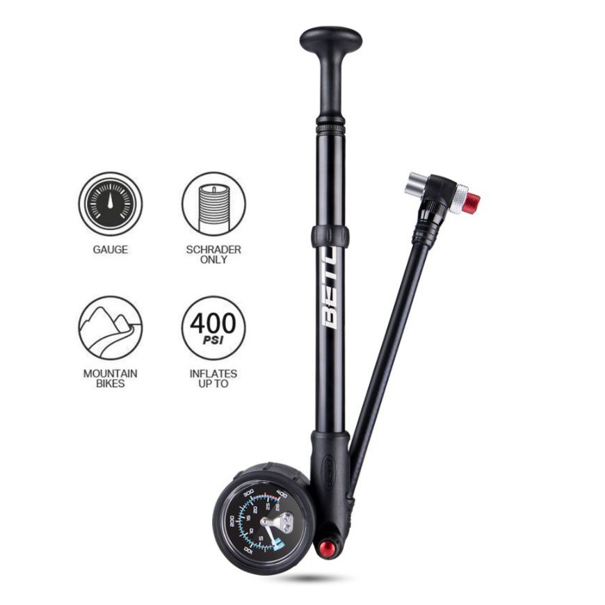 Bơm Phuộc Xe Đạp Beto 3AG 400 PSI