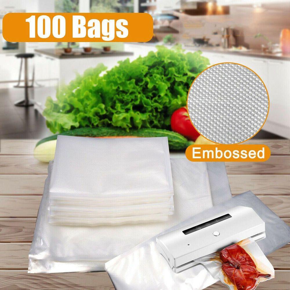 Bộ 100 Túi Hút Chân Không Bảo Quản Thực Phẩm|Túi Đựng Thực Phẩm Giữ Tươi Ngon Tiện Dụng