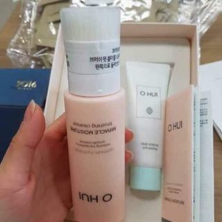 Sét sữa rửa mặt ohui có đầu cọ