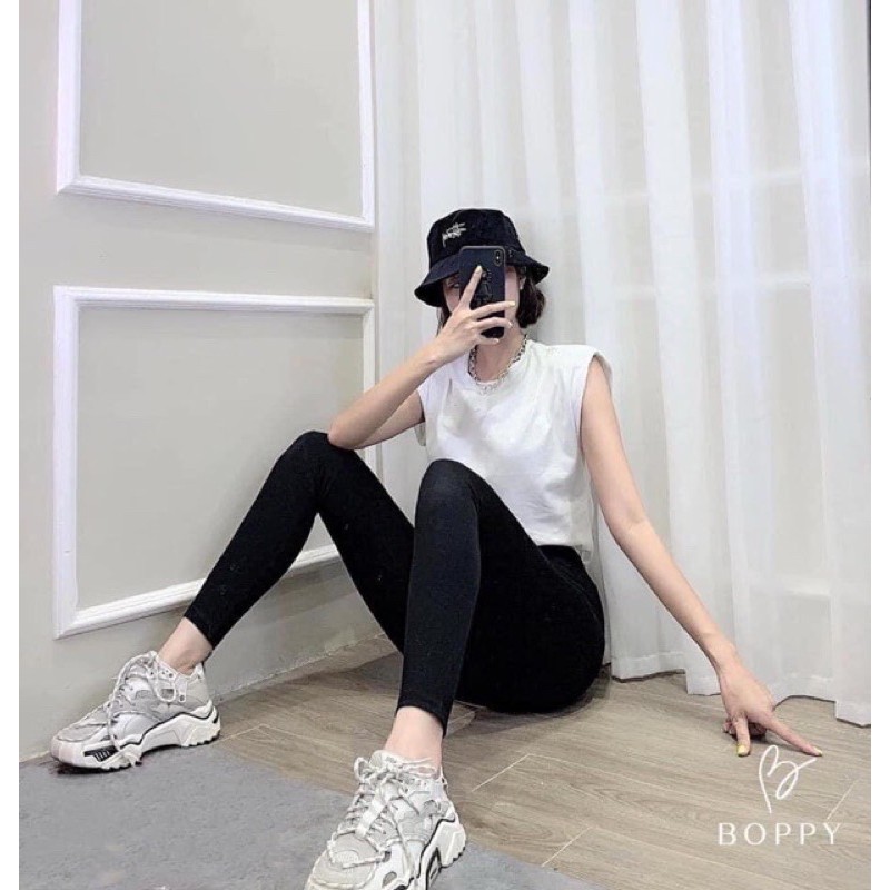 Quần leging có 4 túi trước sau siêu hót