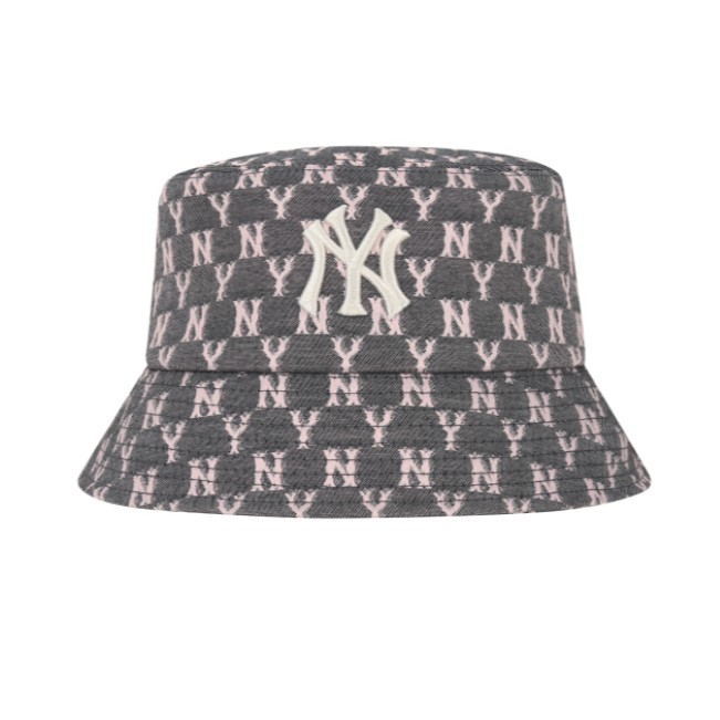 Nón Bucket Monogram MLB