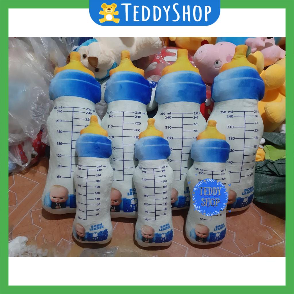 Bình Sữa 3D Nhồi Bông Cao Cấp - 25 cm
