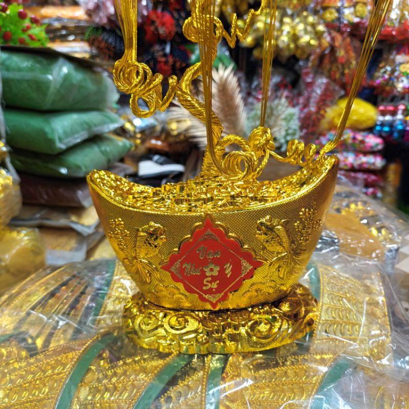 Gốc cây thỏi vàng vạn sự như ý size đại làm cây cành vàng lá ngọc trưng bày công ty, biệt thự không gian lớn