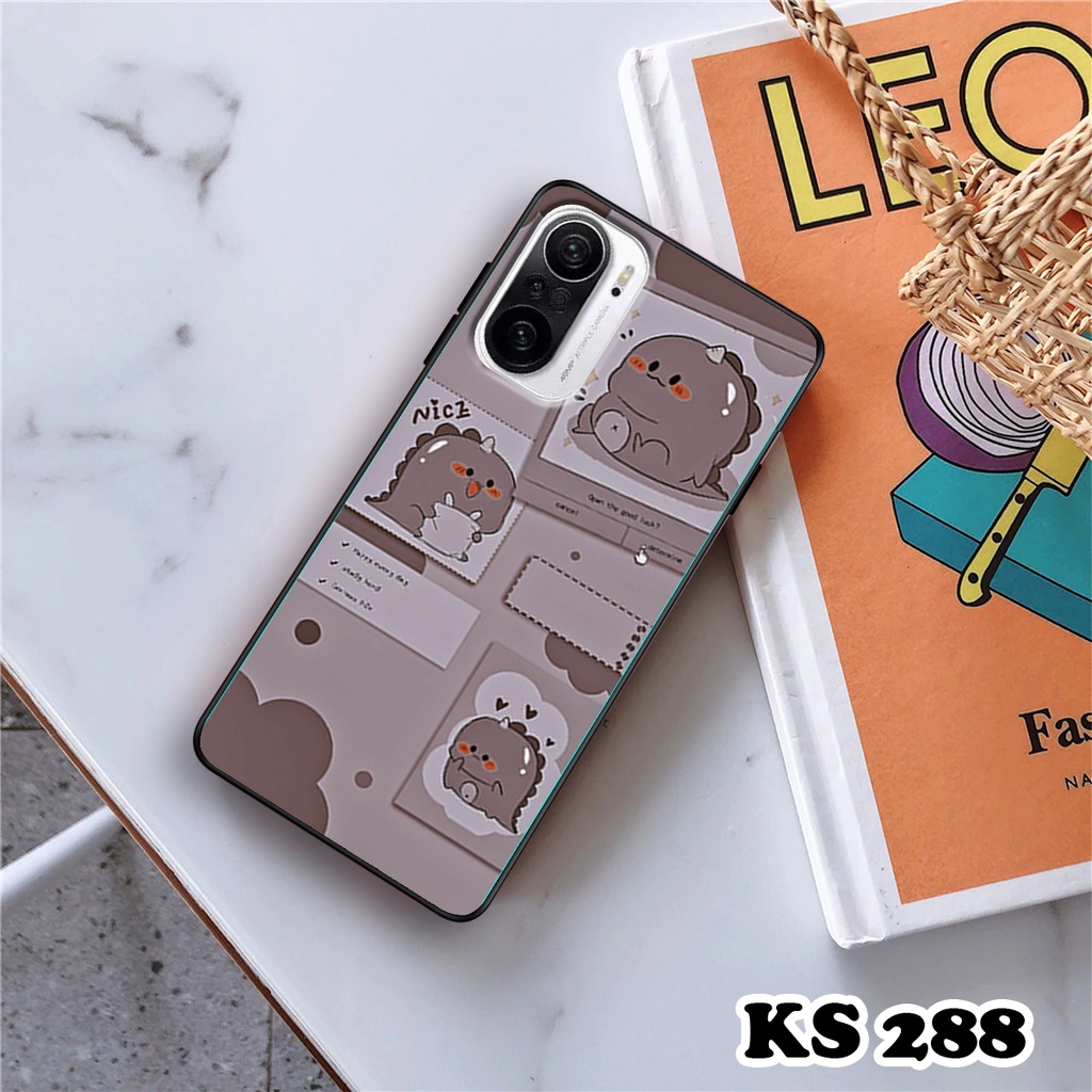 Ốp lưng Xiaomi Redmi K40 - Redmi K40 Gaming - Mi 11X - Ốp in hình khủng long,dinosaur dễ thương