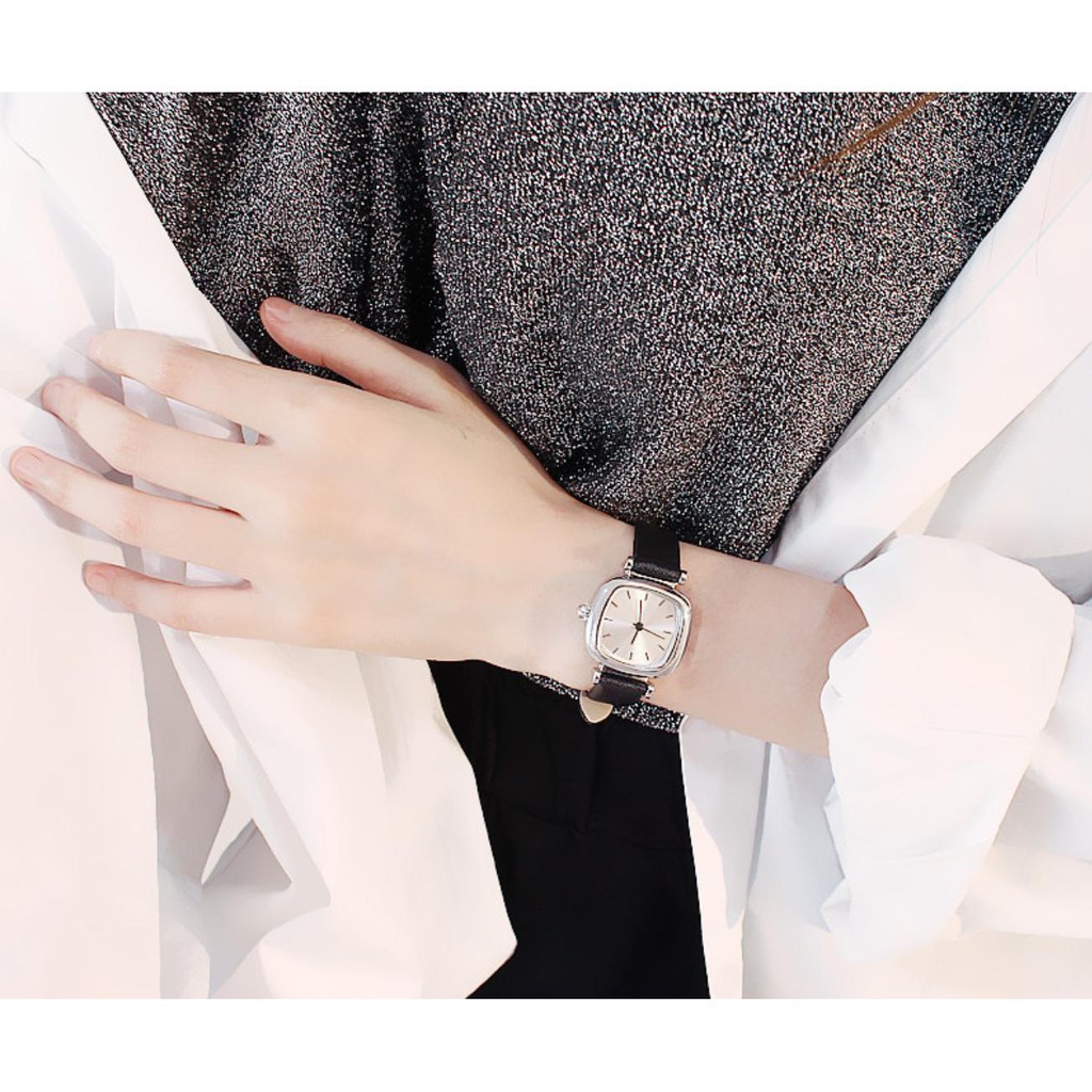 ĐỒNG HỒ NỮ DÂY DA VINTAGE DHD190 THỜI TRANG CỰC ĐẸP | BigBuy360 - bigbuy360.vn