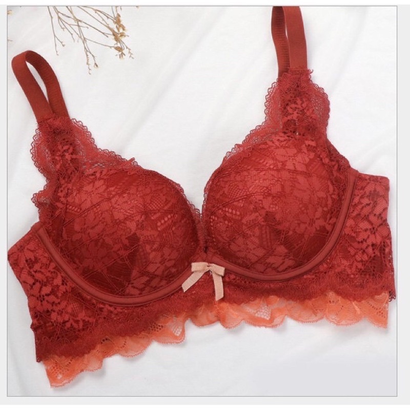 Áo Ngực Không Gọng Pha Ren Cao Cấp Giúp Nâng Ngực Và Che Khuyết Điểm, Chống Chảy Xệ