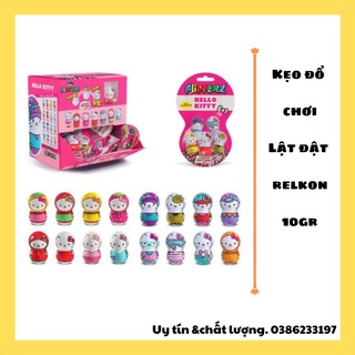 Hộp 24 gói Kẹo lật đật Relkon hình hello kitty , pony ,pimasks