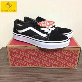 (FULL BOX) GIÀY VANS OLD SKOOL Đen Vạch Trắng