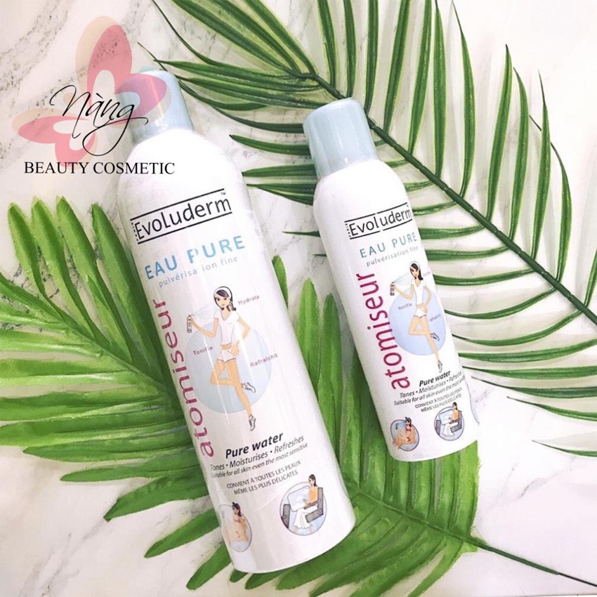 Xịt Khoáng Evoluderm Pure Water Spray Pháp