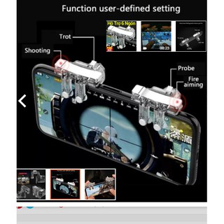 [HỖ TRỢ 6 NGÓN]  Nút bấm chơi game PUBG S10 thế hệ mới nhất.