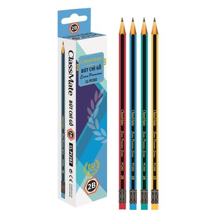 Bút chì gỗ có tẩy 2B Classmate-PC202