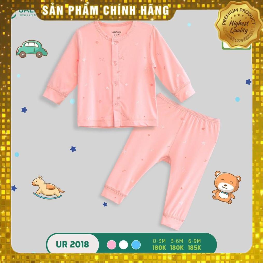 Bộ quần áo cài giữa Bambo Uala Rogo UR2018 Size 0M 3M 6M
