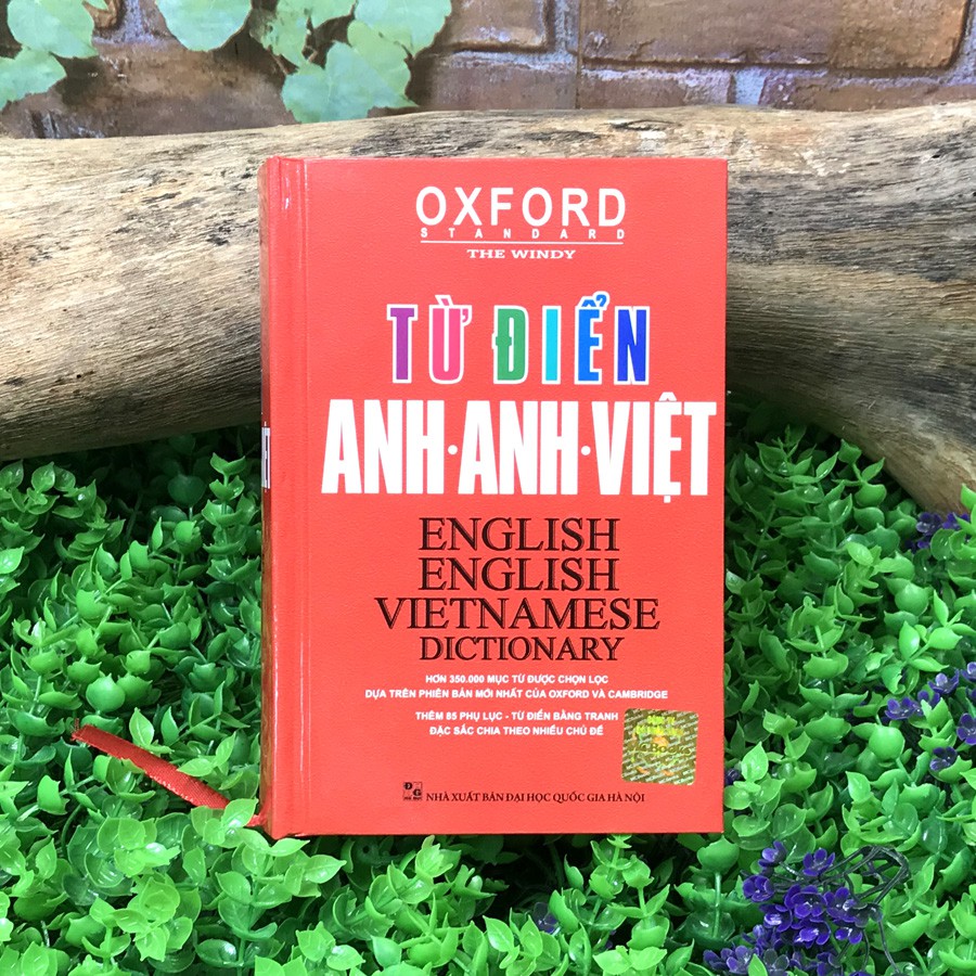 Sách - Từ Điển Anh - Anh - Việt (Bìa đỏ cứng)