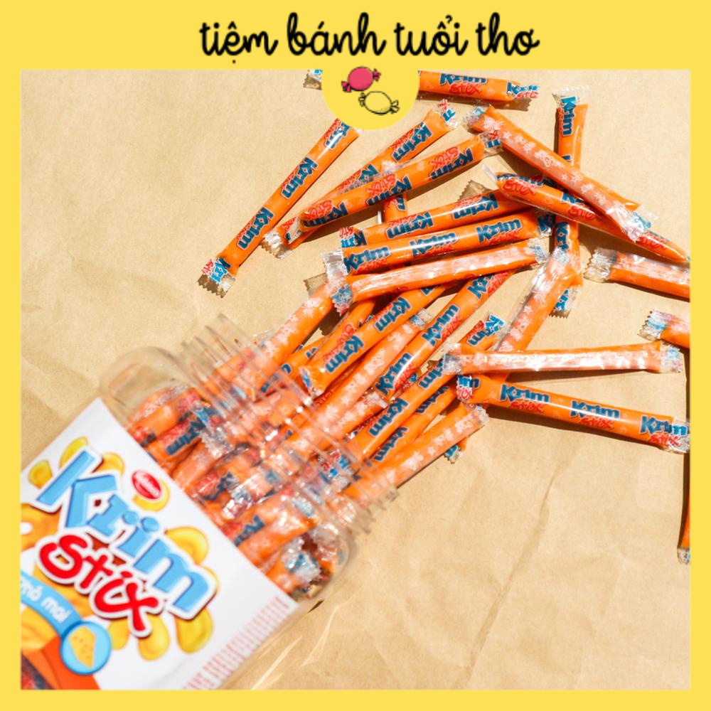Que Bột Phô Mai Krim Stix Siêu Béo Ngậy