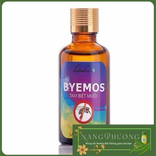 Tinh dầu TẠM BIỆT MUỖI- BYEMOS, Tinh dầu đuổi muỗi, tinh dầu thiên nhiên, tinh dầu đuổi muỗi cho Bé, tinh dầu  lam hà