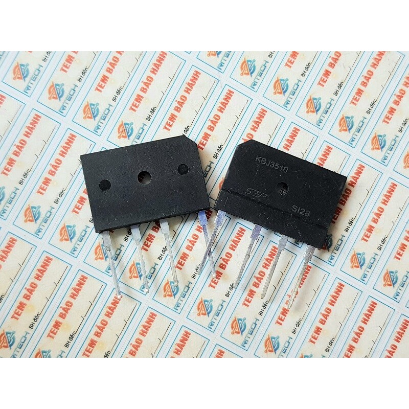 ​[Combo 3 con] KBJ3510, GBJ3510 Diode cầu chỉnh lưu 35A/1000V