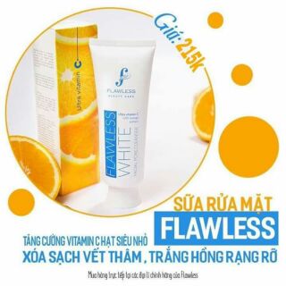 Sữa rửa mặt Cam úc flawless