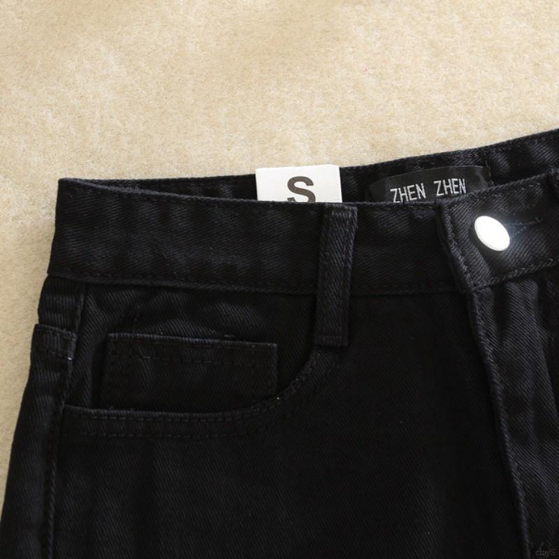 Quần Short Jean Lưng Cao Dáng Ôm Gợi Cảm Dành Cho Nữ