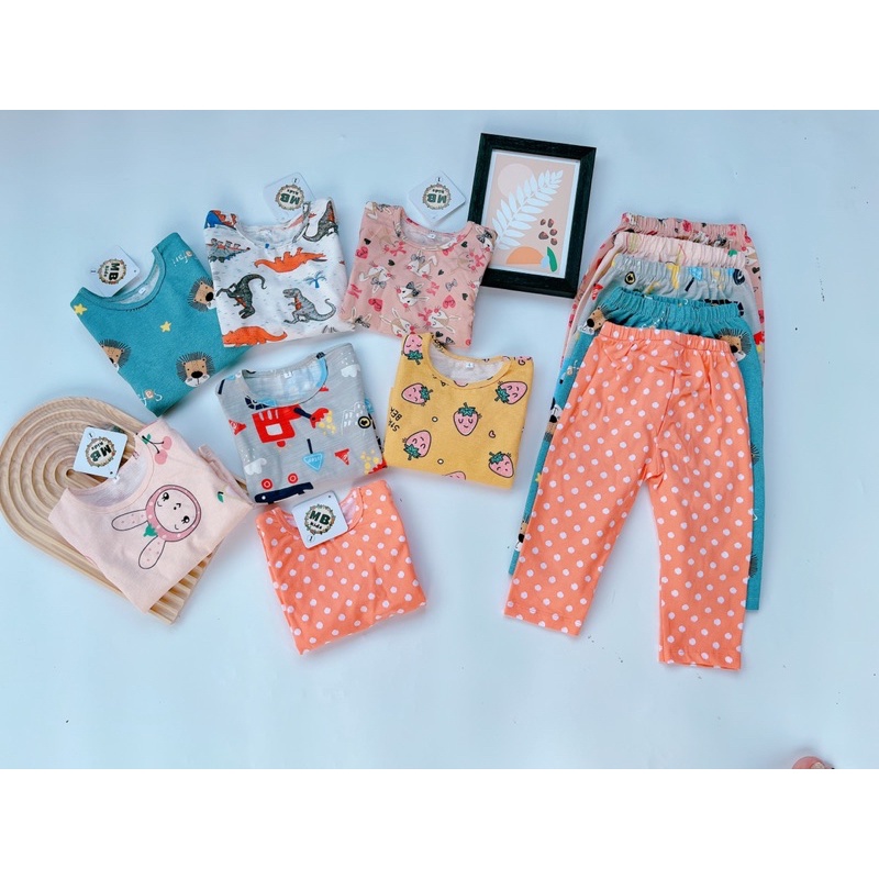 sỉ Lố 49b giá 49k. Bộ cotton cho bé trai và bé gái