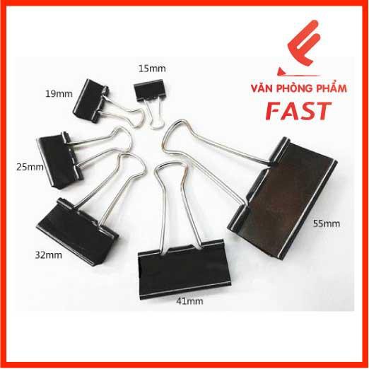 Kẹp Bướm SLECHO Nhiều Kích Thước 15mm/19mm/25mm/32mm - Hộp 12 Cái