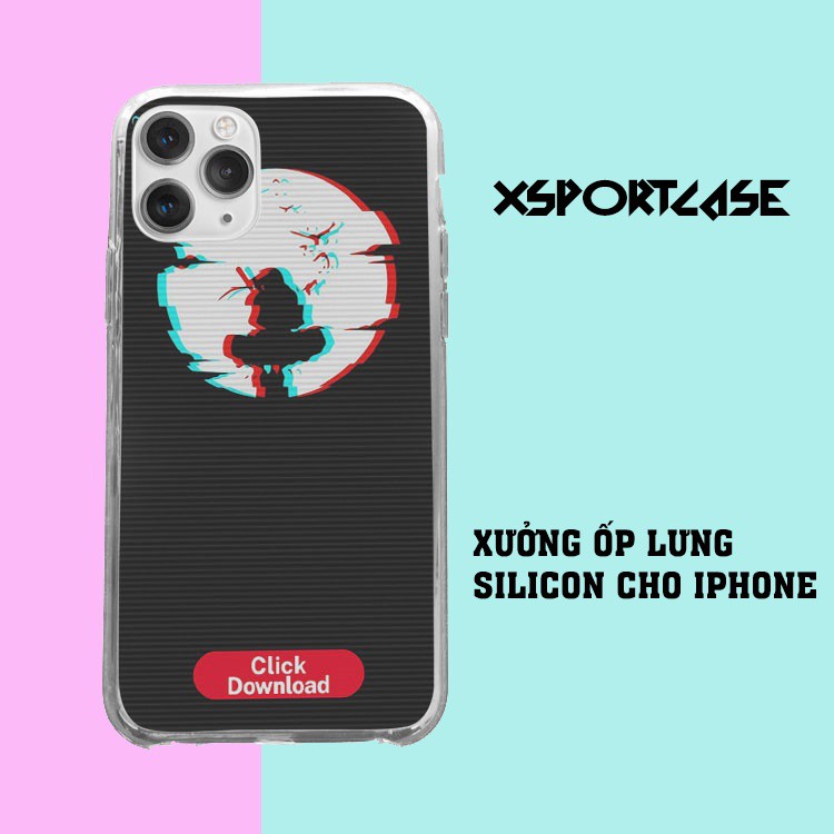 Ốp iphone sang trọng XSPORTCASE Click Download Iphone 7 - Iphone 12 pro max SUPPOD00113