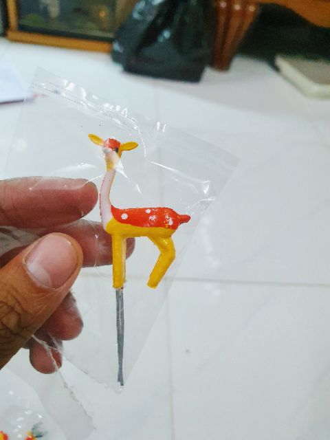 MỘT CẶP NAI LẺ NHỎ TRANG TRÍ HỒ CÁ NON BỘ