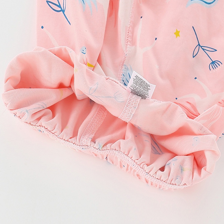 Bộ quần áo bé gái mùa thu đông dài tay Malwee cotton mềm, thoáng mát