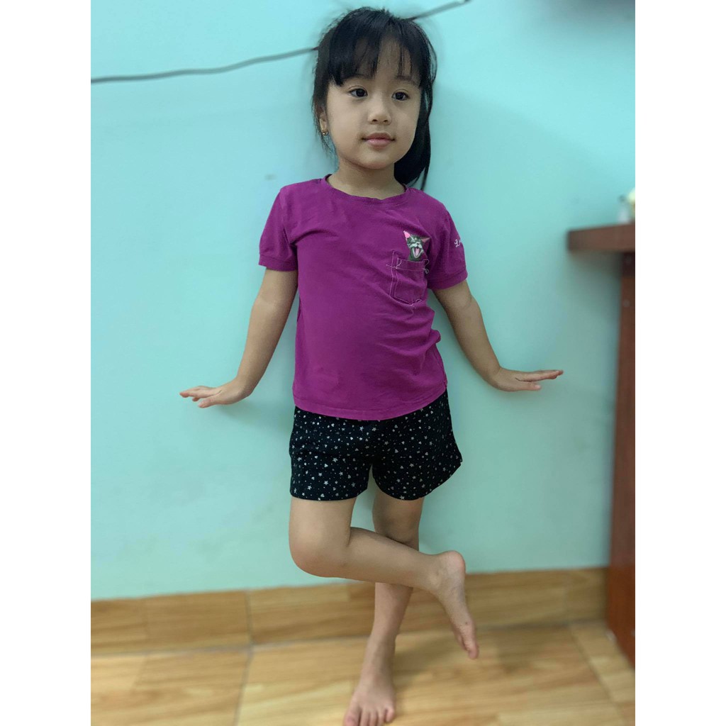 Quần legging cho bé cotton 100% - short, size 1 ->10, cho bé từ 8->25kg (HÌNH CHỤP SIÊU THẬT)