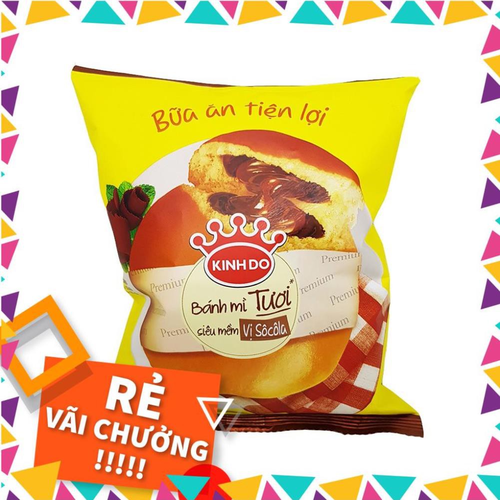 Bánh mì tươi tròn vị bơ sữa Kinh Đô 55g